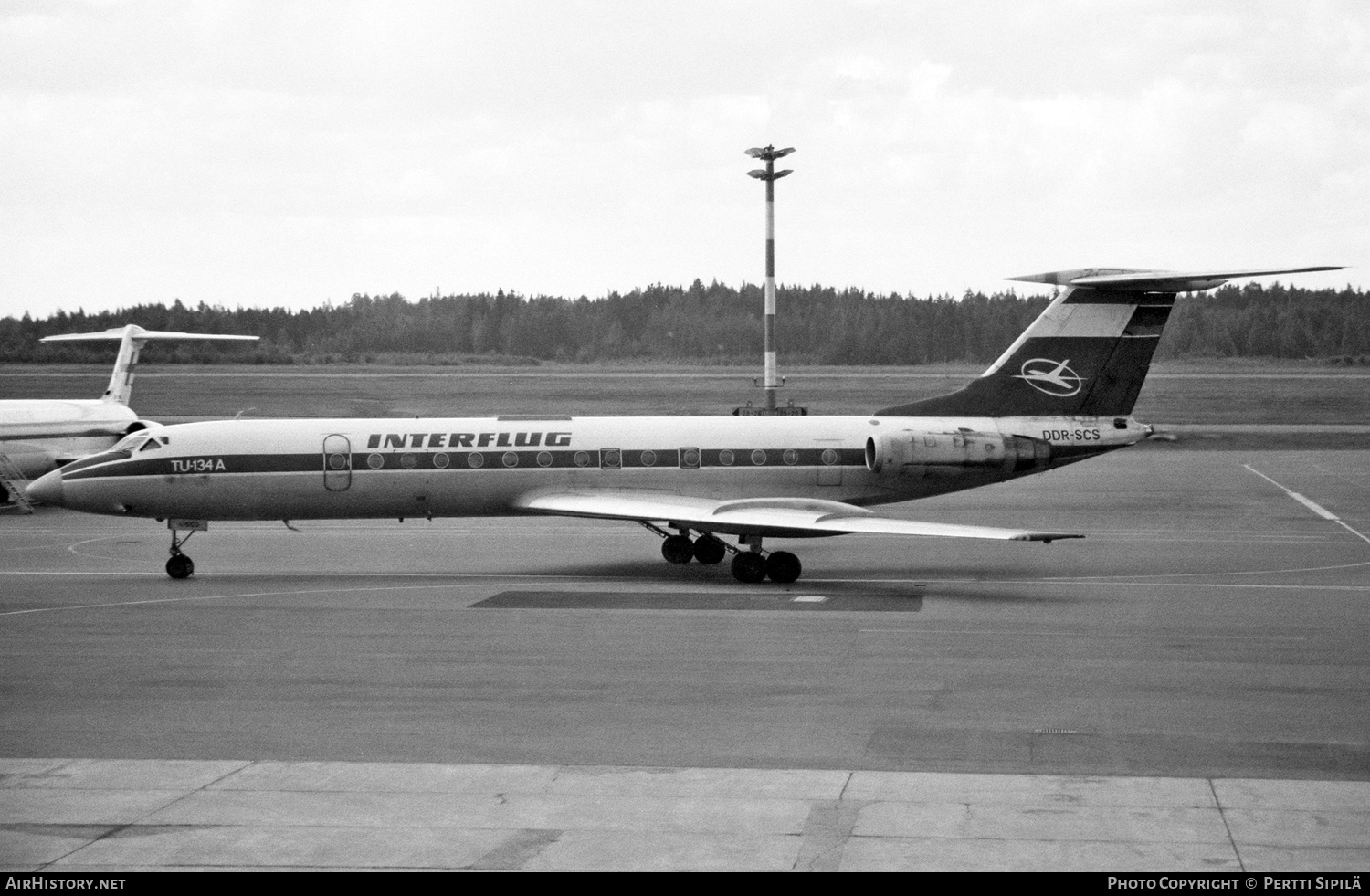 Aircraft Photo of DDR-SCS | Tupolev Tu-134AK | Interflug | AirHistory.net #355669