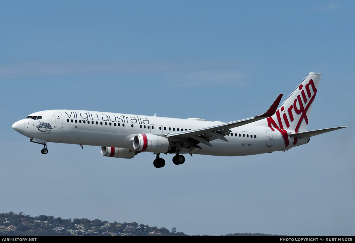 Aircraft Photo of VH-YIT | Boeing 737-8FE | Virgin Australia Airlines | AirHistory.net #355677