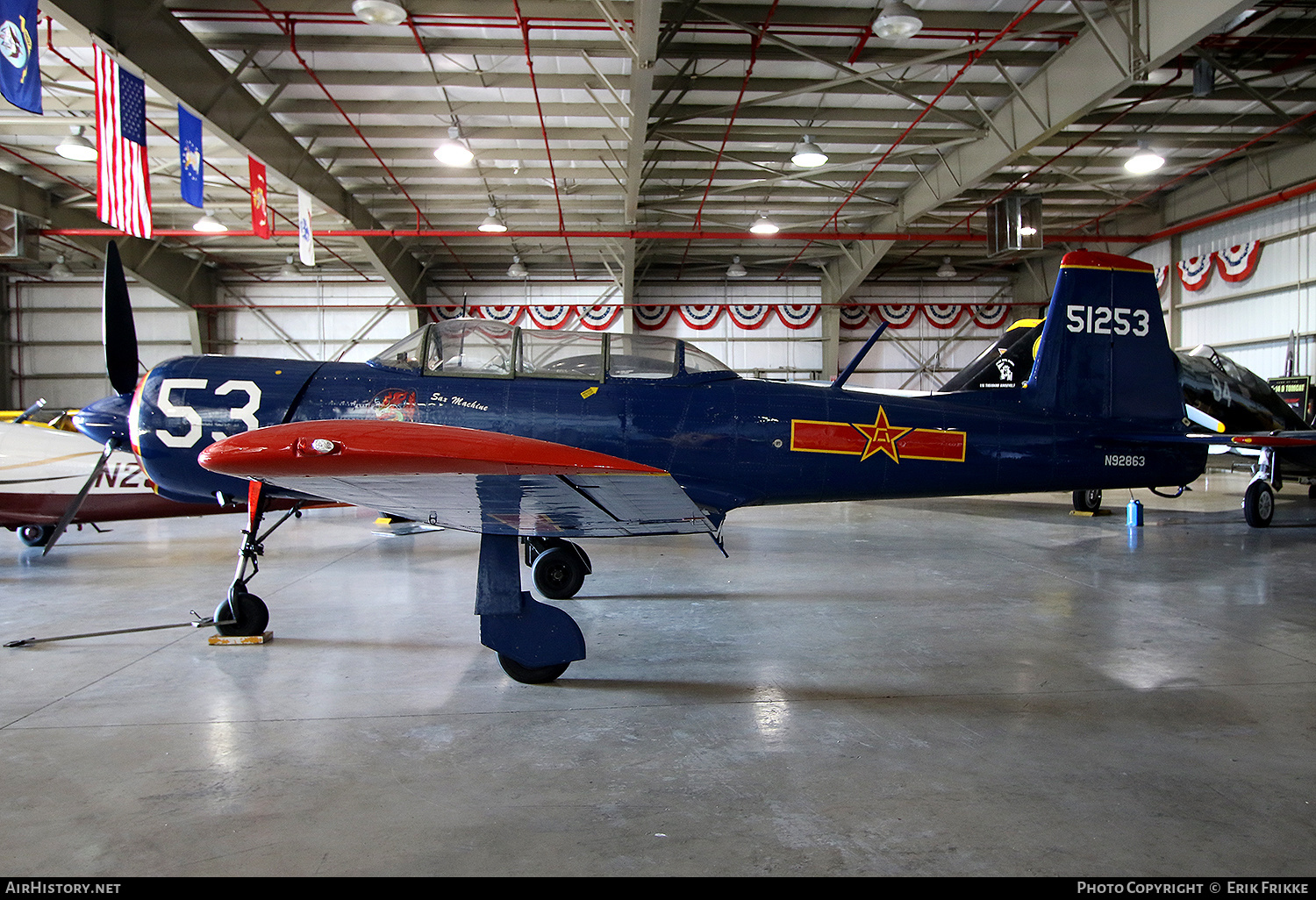 Aircraft Photo of N92863 / 51253 | Nanchang CJ-6A | China - Air Force | AirHistory.net #355685