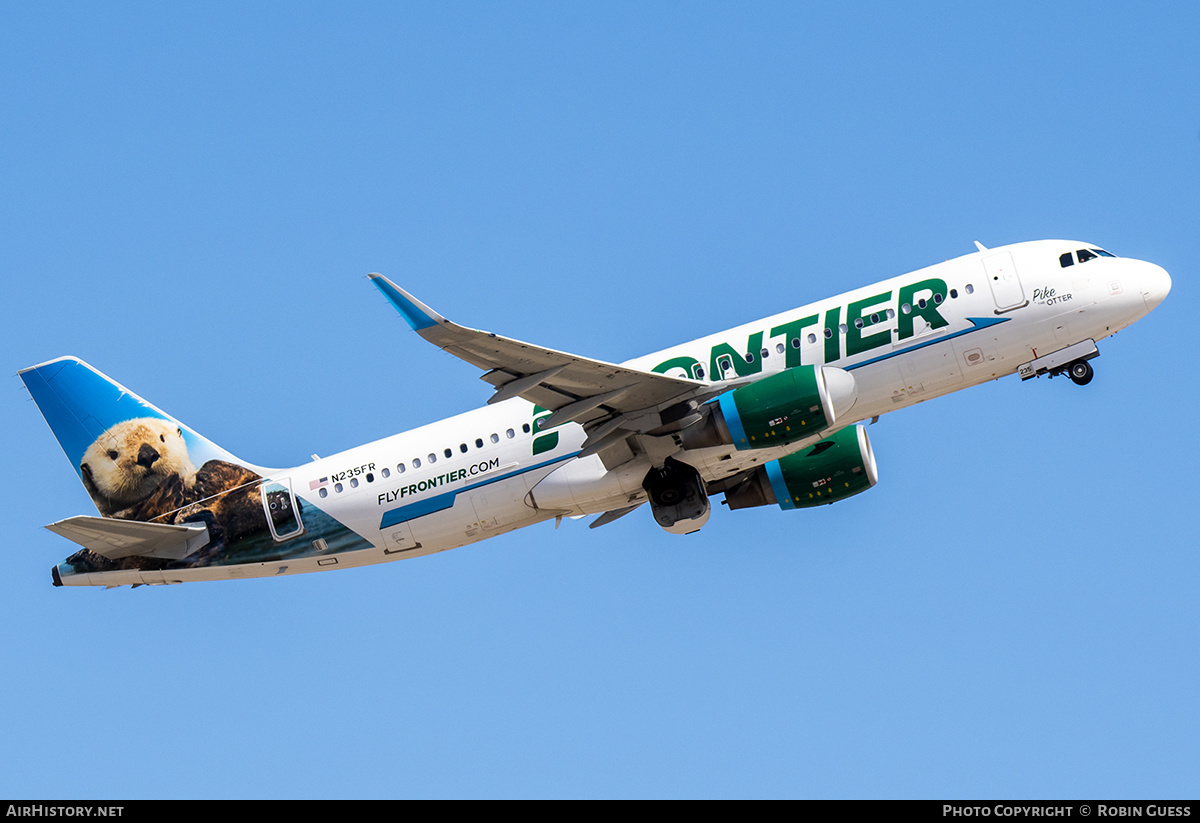 Aircraft Photo of N235FR | Airbus A320-214 | Frontier Airlines | AirHistory.net #355687
