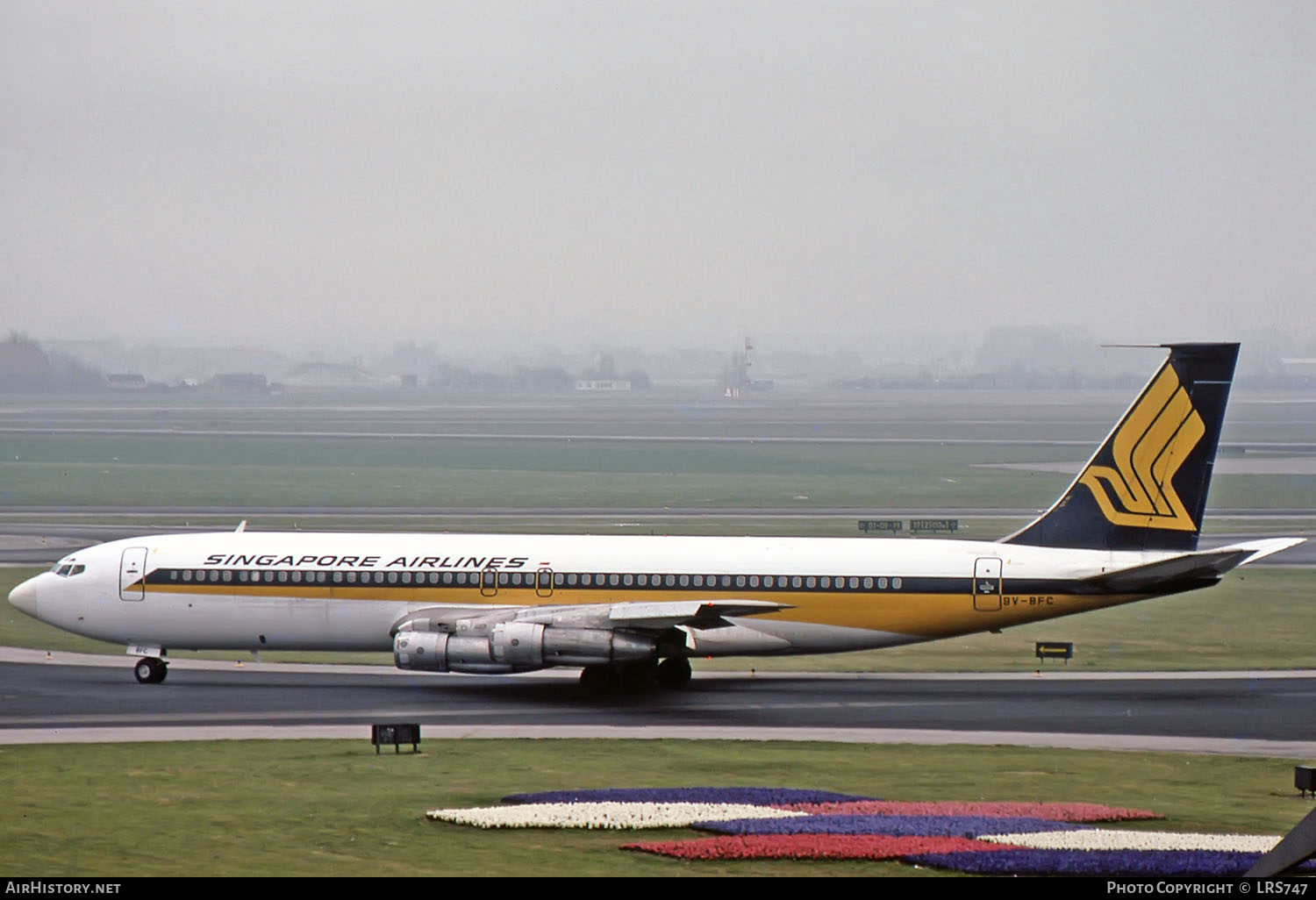 Aircraft Photo of 9V-BFC | Boeing 707-327C | Singapore Airlines | AirHistory.net #355694