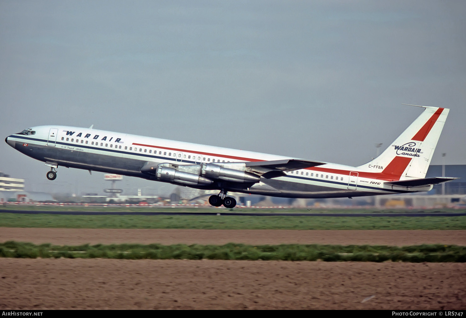 Aircraft Photo of C-FFAN | Boeing 707-311C | Wardair Canada | AirHistory.net #355697