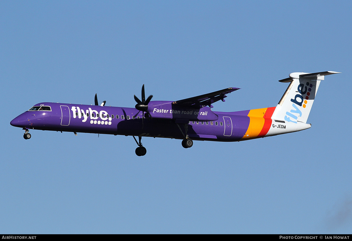 Aircraft Photo of G-JEDM | Bombardier DHC-8-402 Dash 8 | Flybe | AirHistory.net #355700