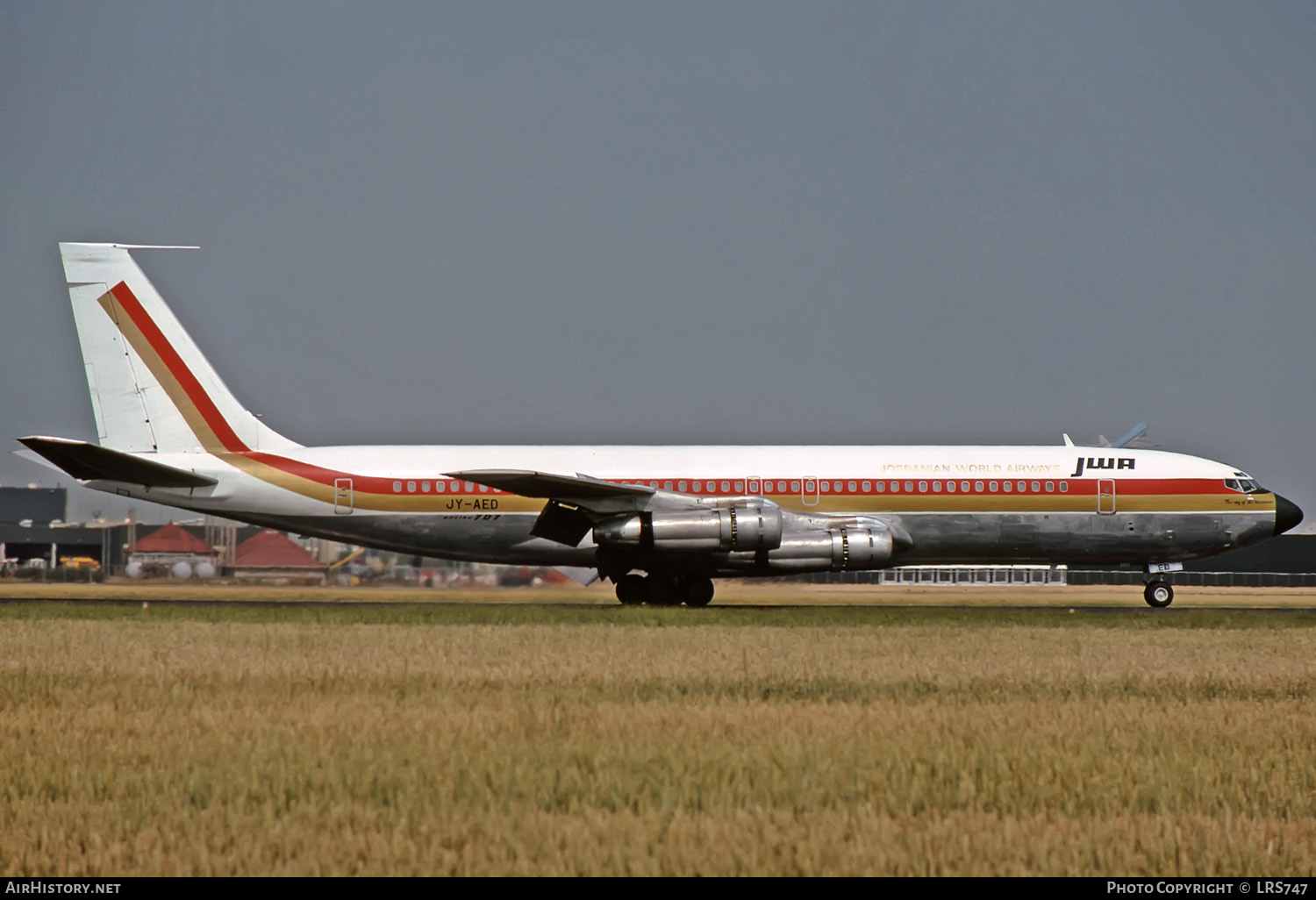 Aircraft Photo of JY-AED | Boeing 707-321C | Jordanian World Airways - JWA | AirHistory.net #355703