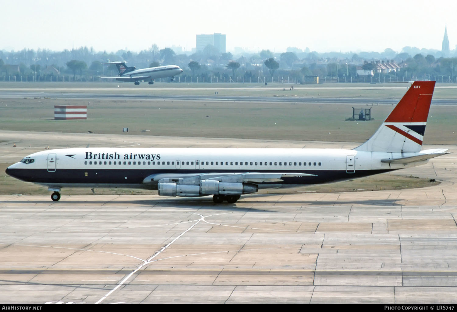 Aircraft Photo of G-AXXY | Boeing 707-336B | British Airways | AirHistory.net #355711