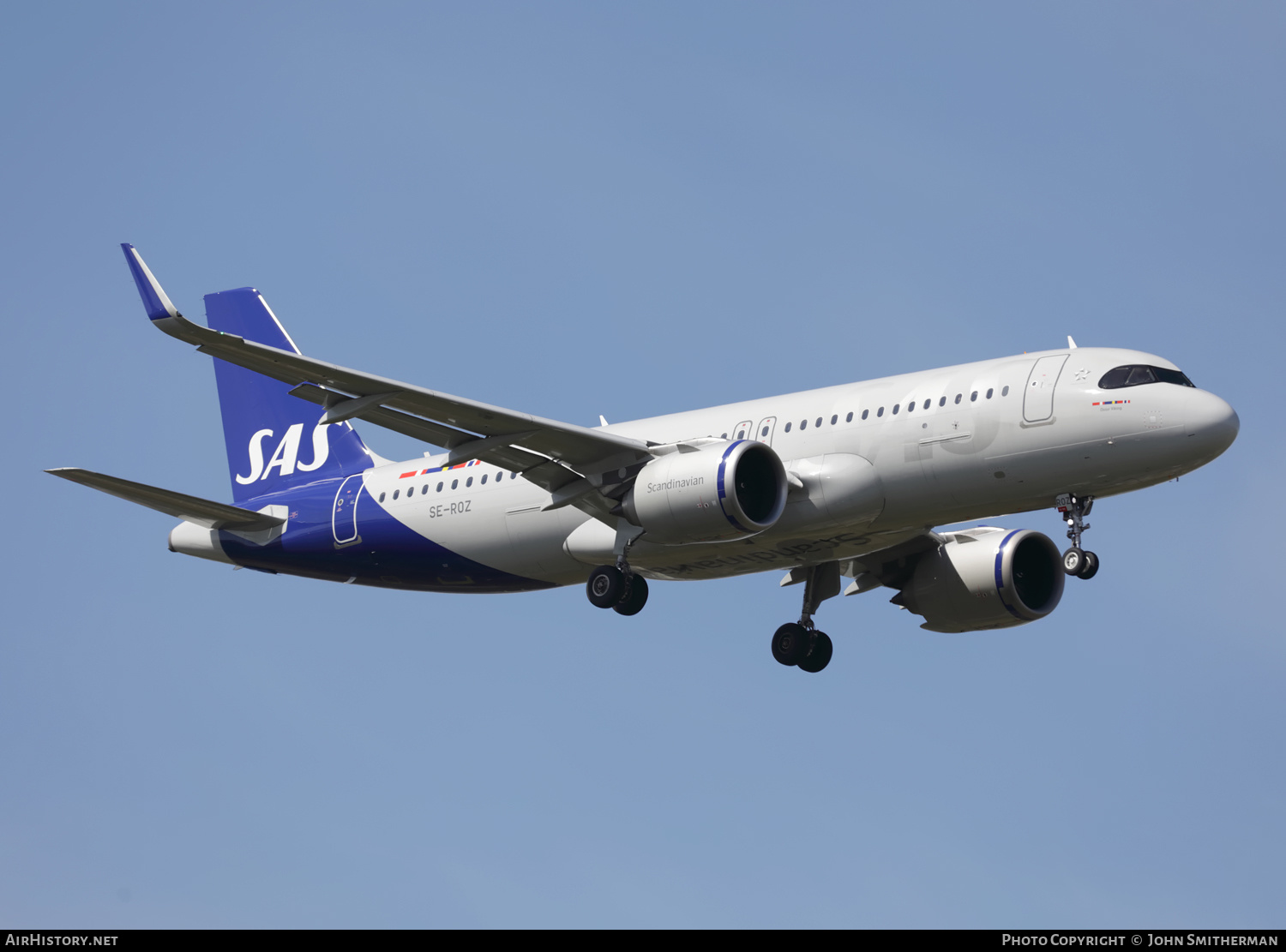 Aircraft Photo of SE-ROZ | Airbus A320-251N | Scandinavian Airlines - SAS | AirHistory.net #355718