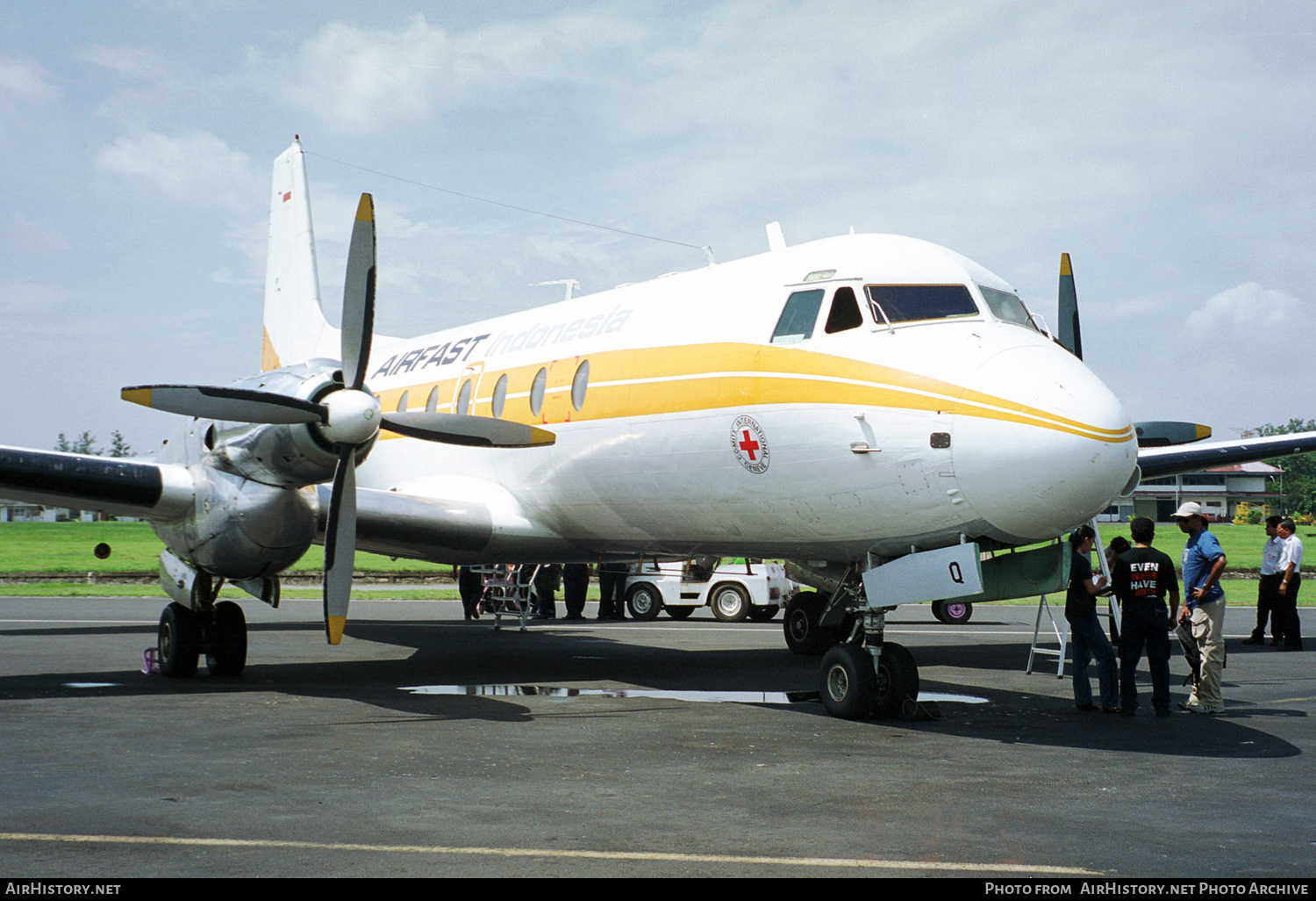 Aircraft Photo of PK-OBQ | Hawker Siddeley HS-748 Srs2A/209 | Airfast | AirHistory.net #355730