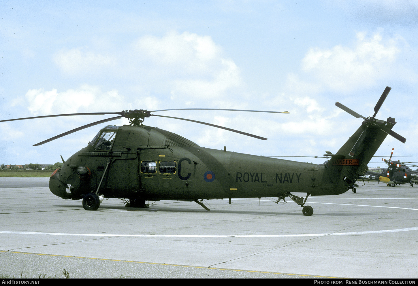 Aircraft Photo of XT449 | Westland WS-58 Wessex HU.5 | UK - Navy | AirHistory.net #355740