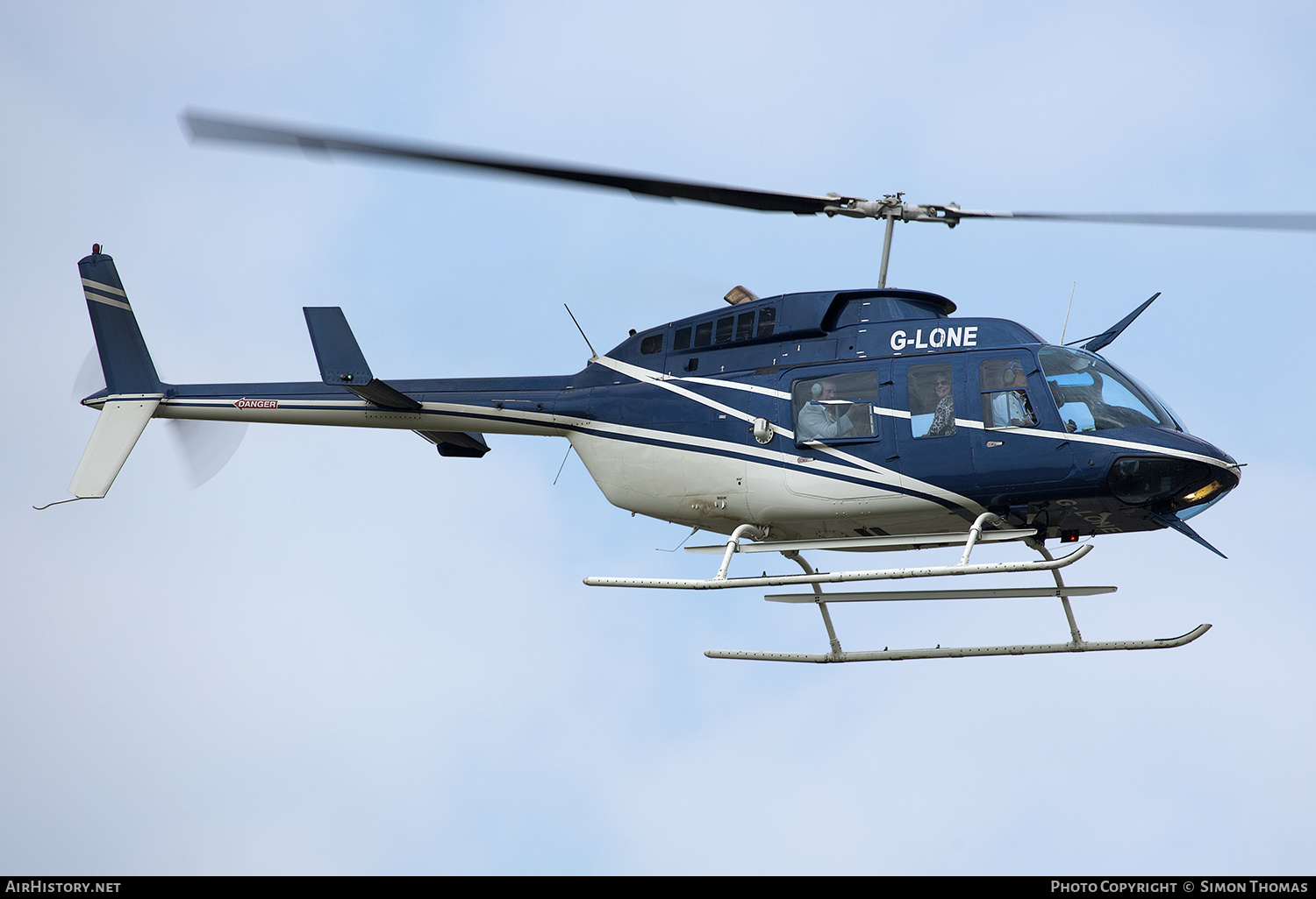 Aircraft Photo of G-LONE | Bell 206L-1 LongRanger II | AirHistory.net #355742