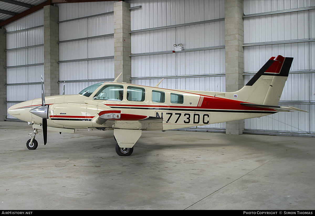 Aircraft Photo of N773DC | Beech G58 Baron | AirHistory.net #355757