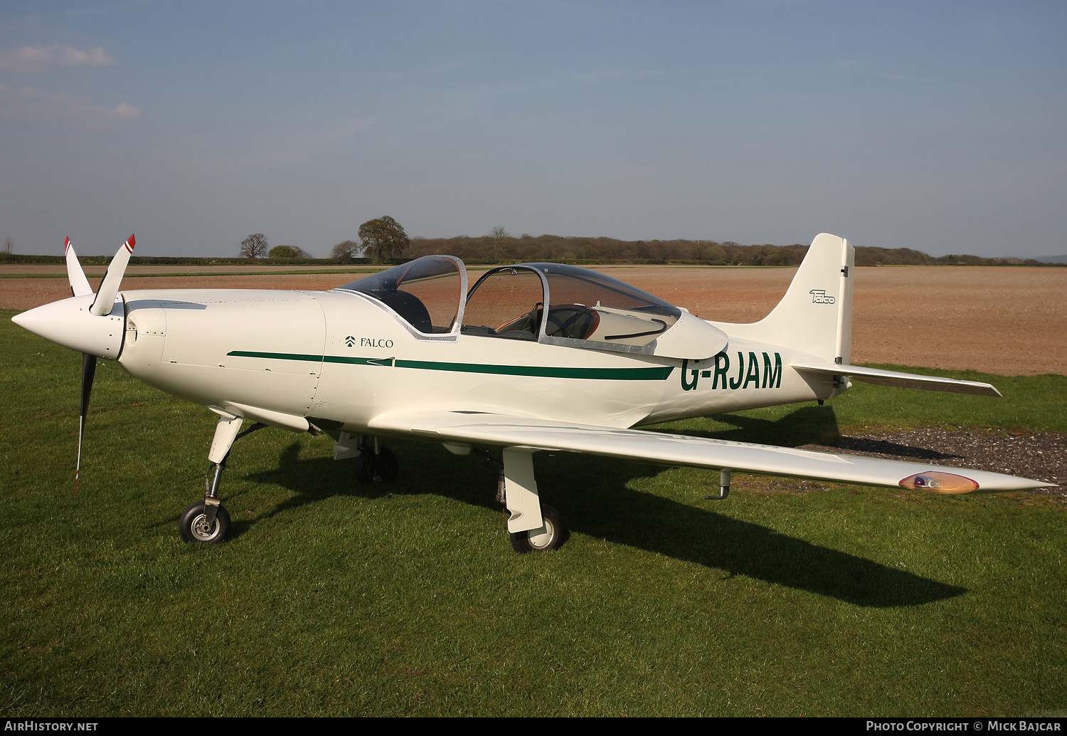 Aircraft Photo of G-RJAM | Aviamilano F.8L Falco | AirHistory.net #355767