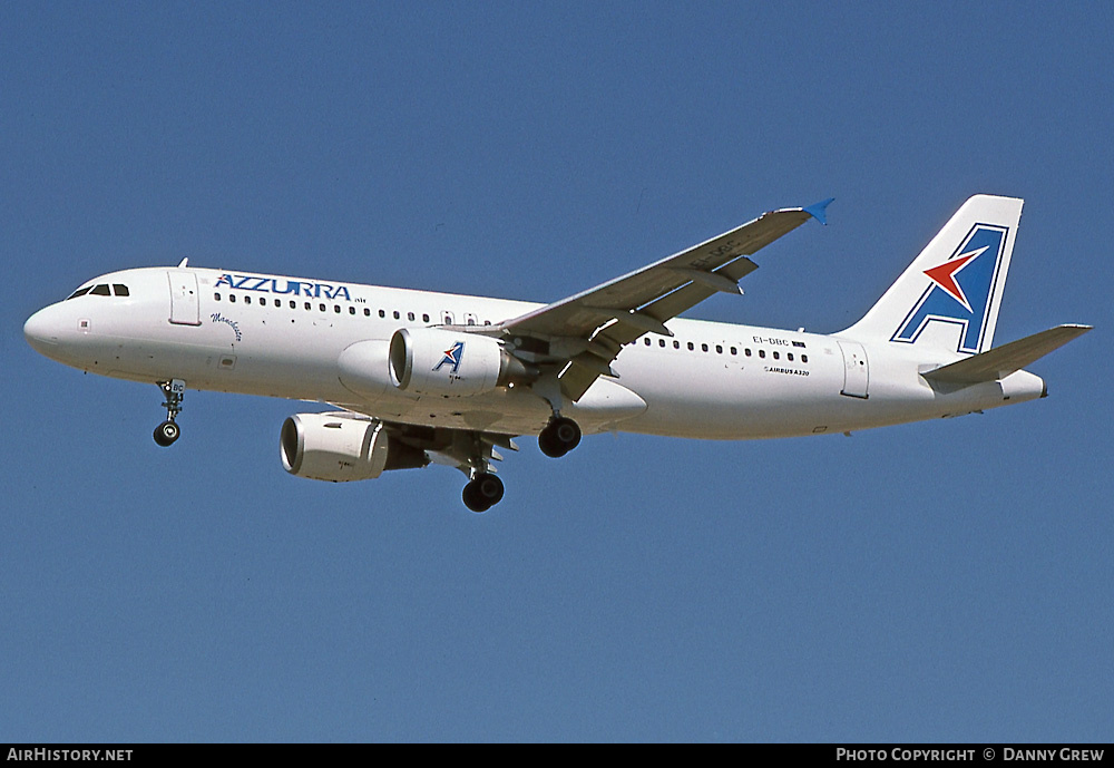 Aircraft Photo of EI-DBC | Airbus A320-214 | Azzurra Air | AirHistory.net #355768
