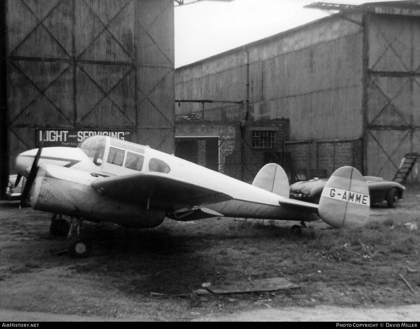 Aircraft Photo of G-AMME | Miles M.65 Gemini 3A | AirHistory.net #355771