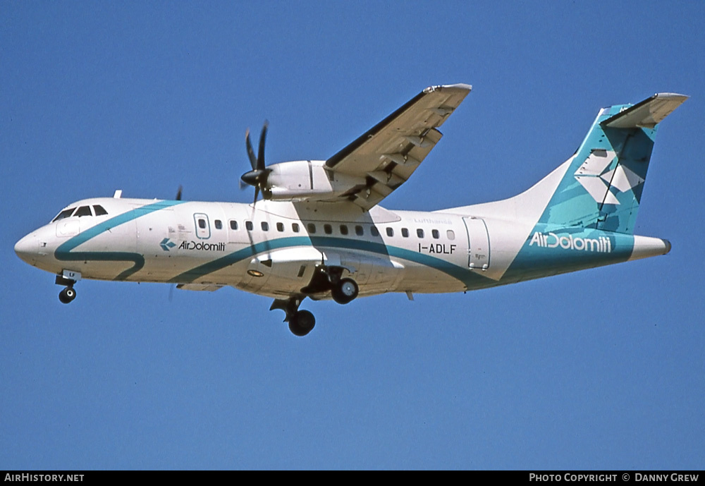 Aircraft Photo of I-ADLF | ATR ATR-42-500 | Air Dolomiti | AirHistory.net #355782