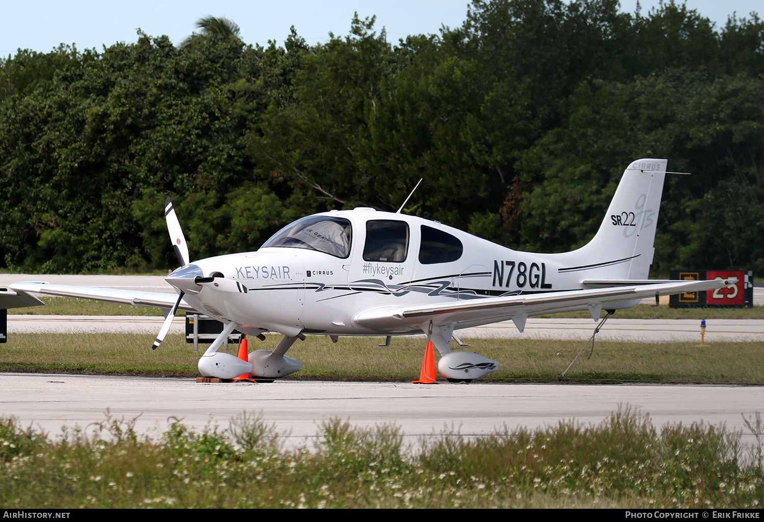 Aircraft Photo of N78GL | Cirrus SR-22 G2-GTS | Keysair | AirHistory.net #355784