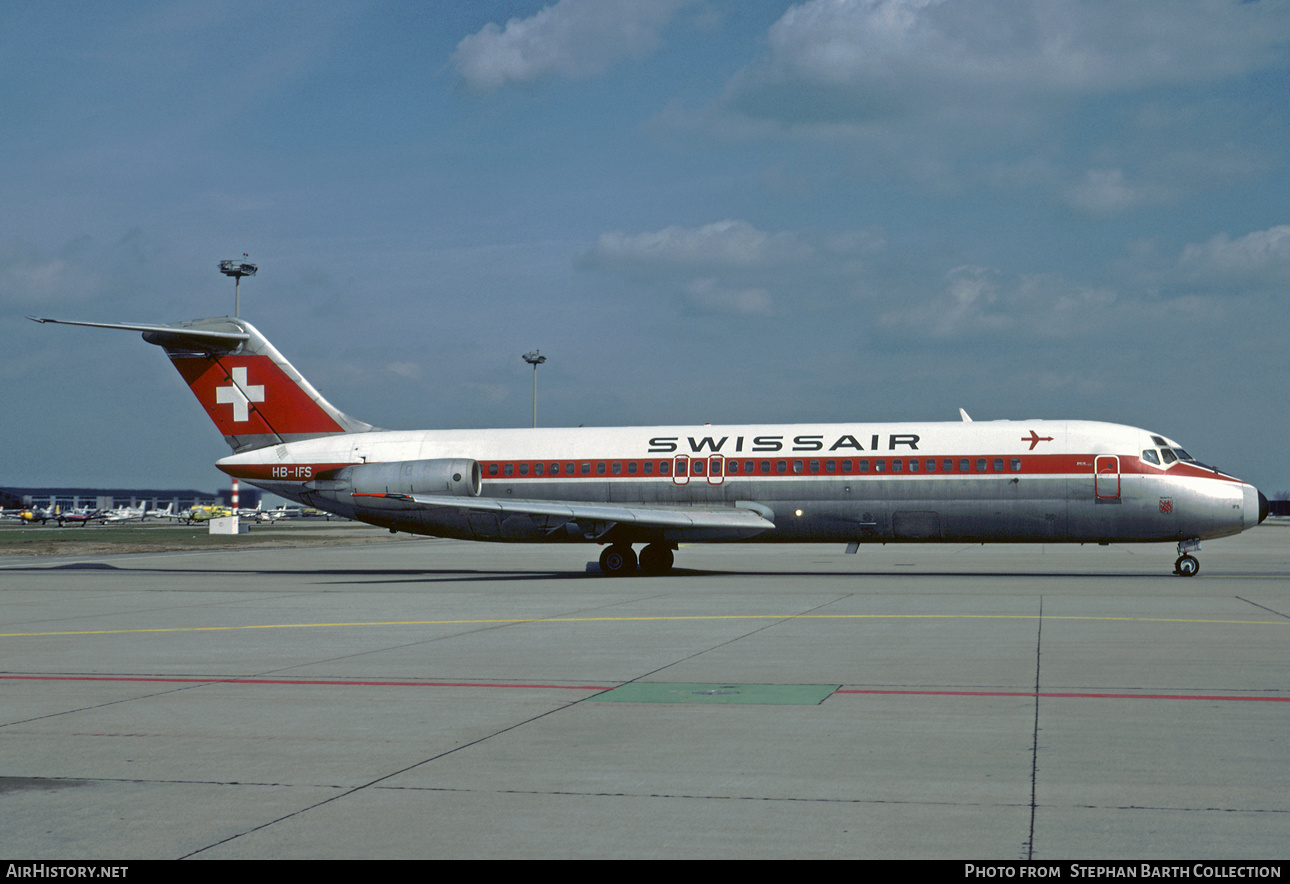 Aircraft Photo of HB-IFS | McDonnell Douglas DC-9-32 | Swissair | AirHistory.net #355785