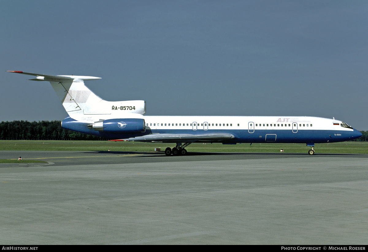 Aircraft Photo of RA-85704 | Tupolev Tu-154M | AJT Air International | AirHistory.net #355803