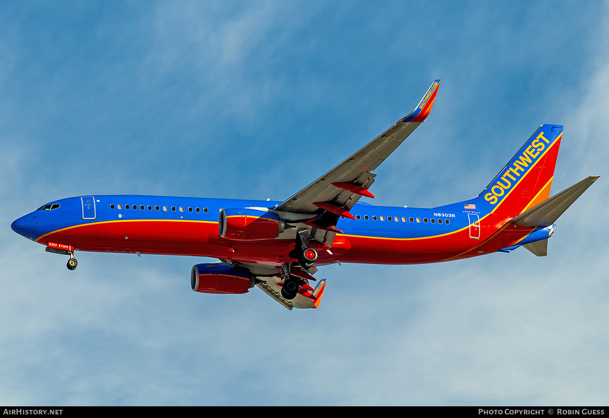 Aircraft Photo of N8303R | Boeing 737-8H4 | Southwest Airlines | AirHistory.net #355820