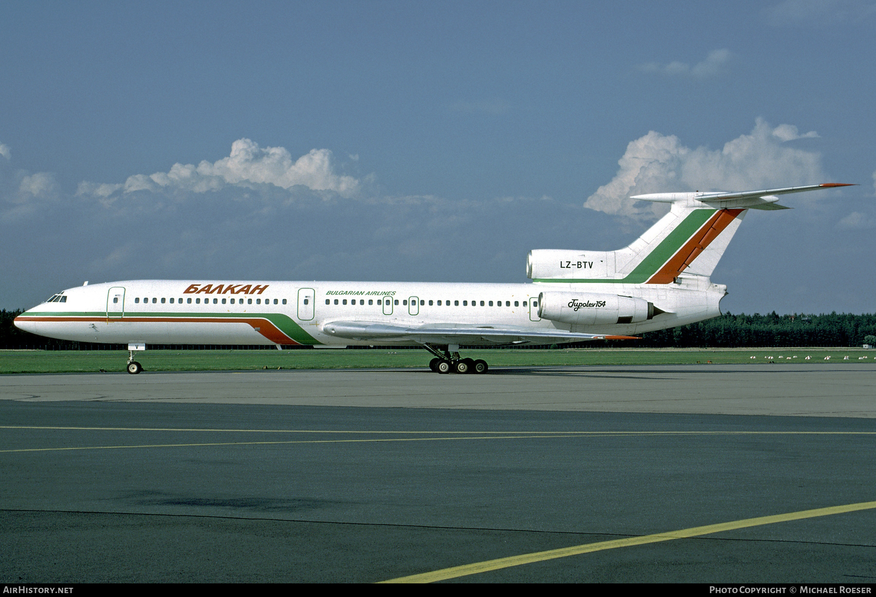 Aircraft Photo of LZ-BTV | Tupolev Tu-154B-2 | Balkan - Bulgarian Airlines | AirHistory.net #355831