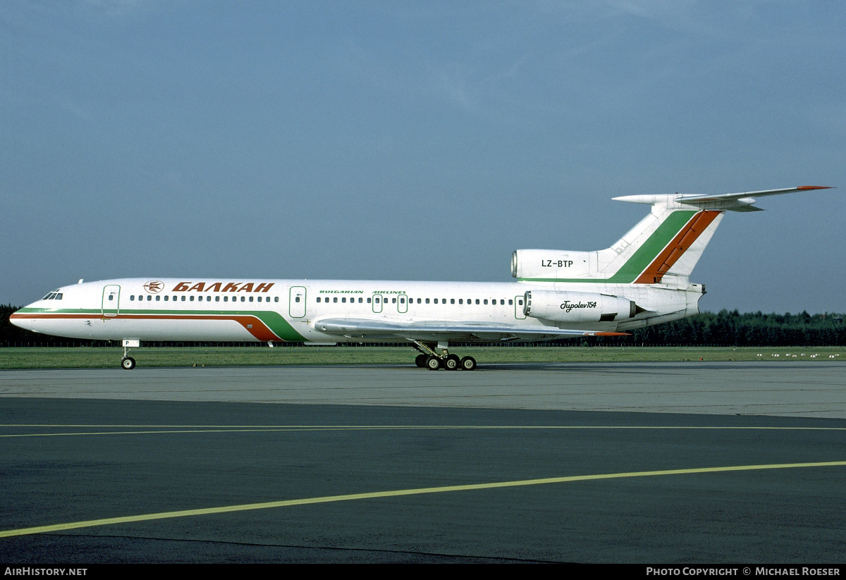 Aircraft Photo of LZ-BTP | Tupolev Tu-154B-1 | Balkan - Bulgarian Airlines | AirHistory.net #355834