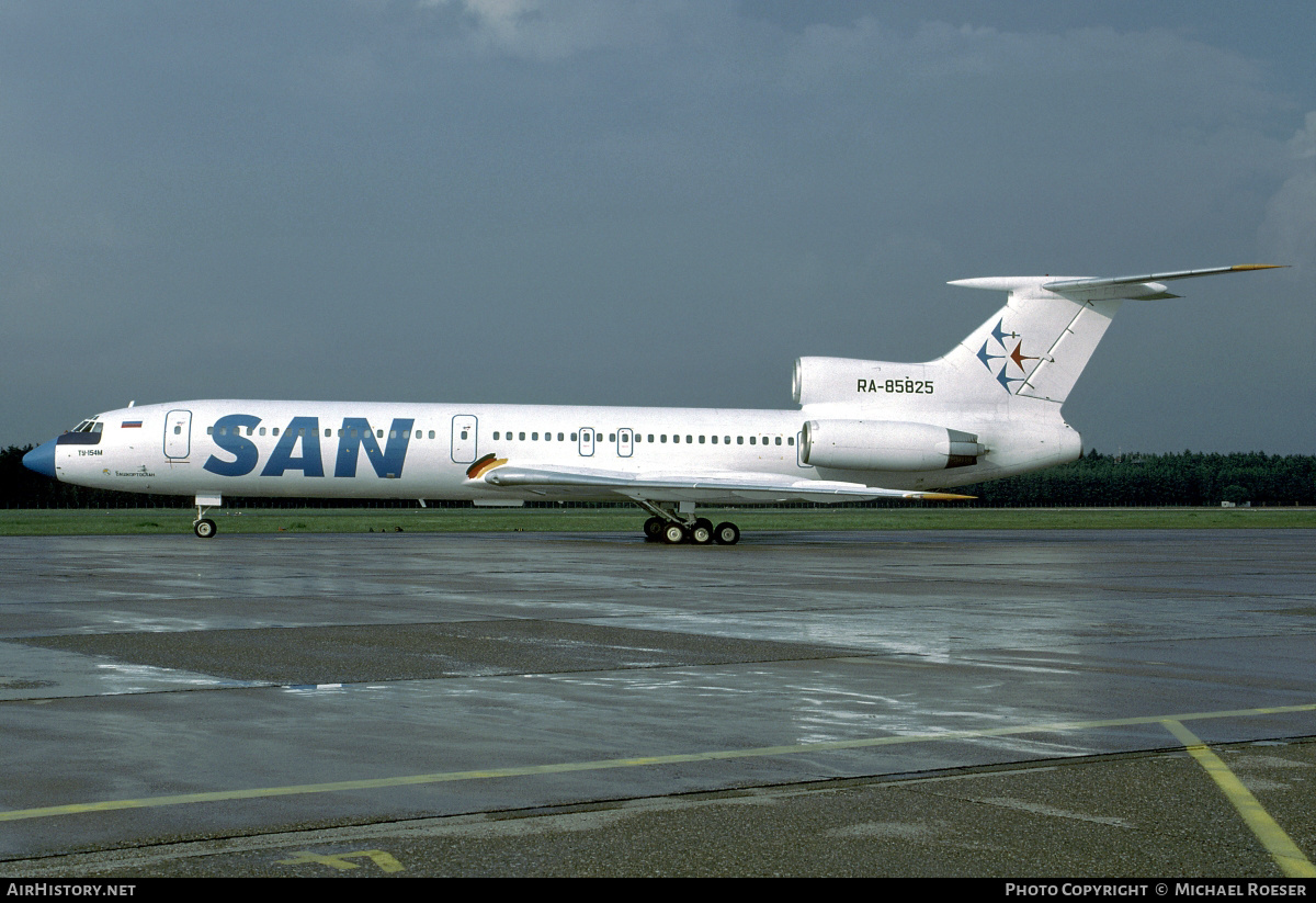 Aircraft Photo of RA-85825 | Tupolev Tu-154M | SAN Air Company | AirHistory.net #355836