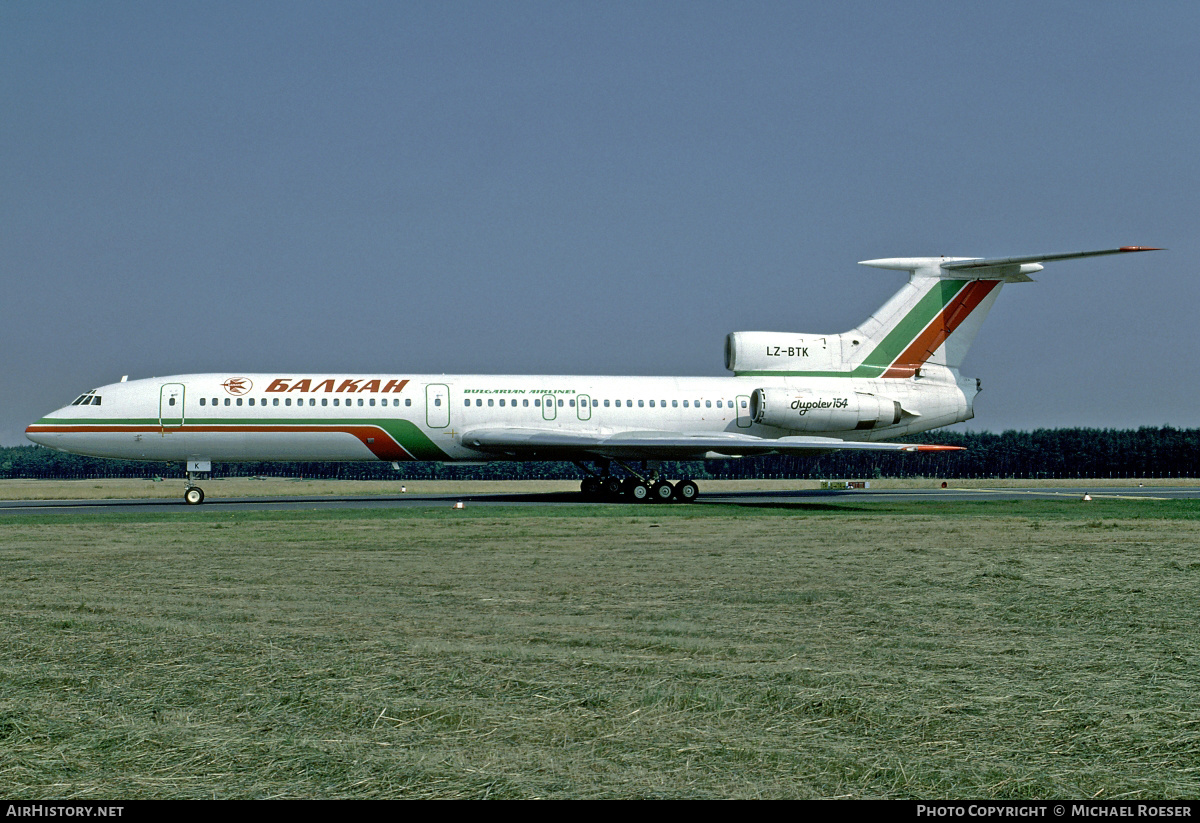 Aircraft Photo of LZ-BTK | Tupolev Tu-154B | Balkan - Bulgarian Airlines | AirHistory.net #355839