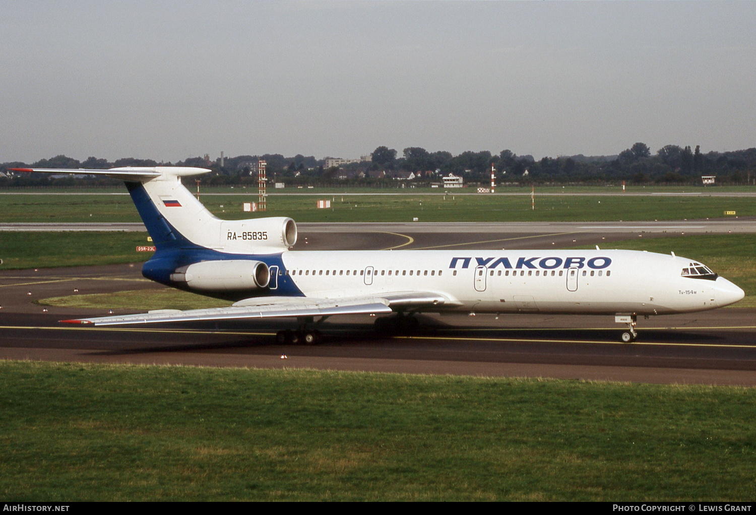 Aircraft Photo of RA-85835 | Tupolev Tu-154M | Pulkovo Airlines | AirHistory.net #355842