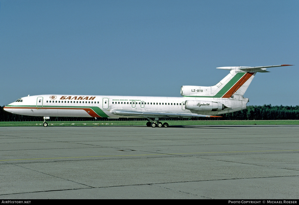 Aircraft Photo of LZ-BTO | Tupolev Tu-154B-1 | Balkan - Bulgarian Airlines | AirHistory.net #355847