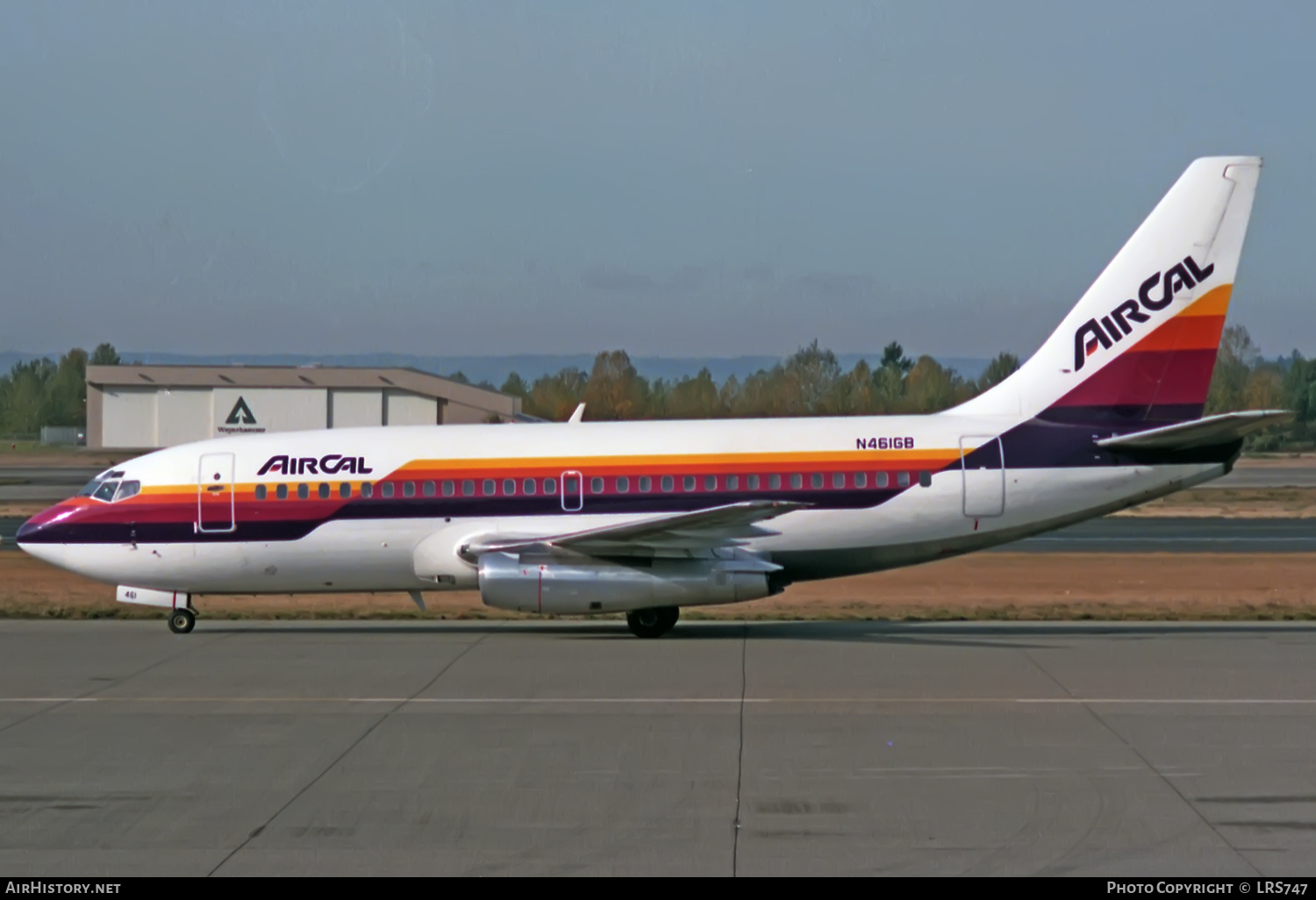 Aircraft Photo of N461GB | Boeing 737-293 | AirCal | AirHistory.net #355899