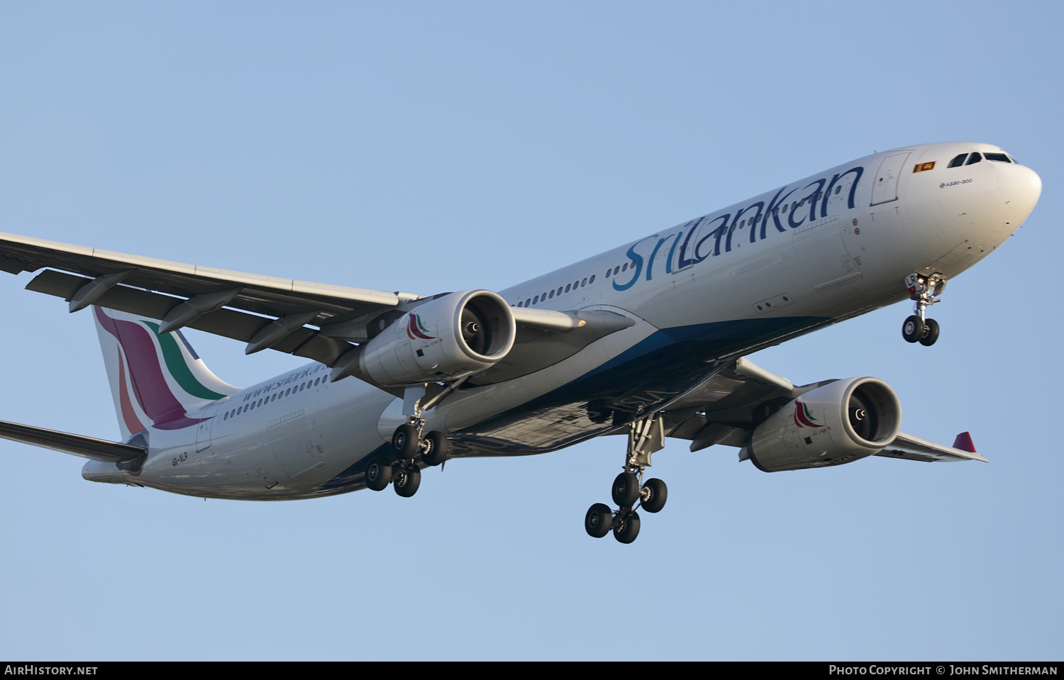 Aircraft Photo of 4R-ALR | Airbus A330-343 | SriLankan Airlines | AirHistory.net #355900