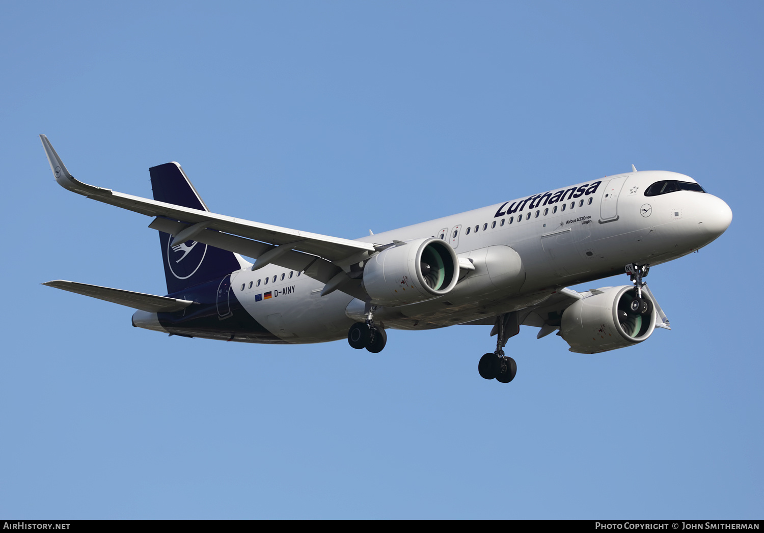 Aircraft Photo of D-AINY | Airbus A320-271N | Lufthansa | AirHistory.net #355933