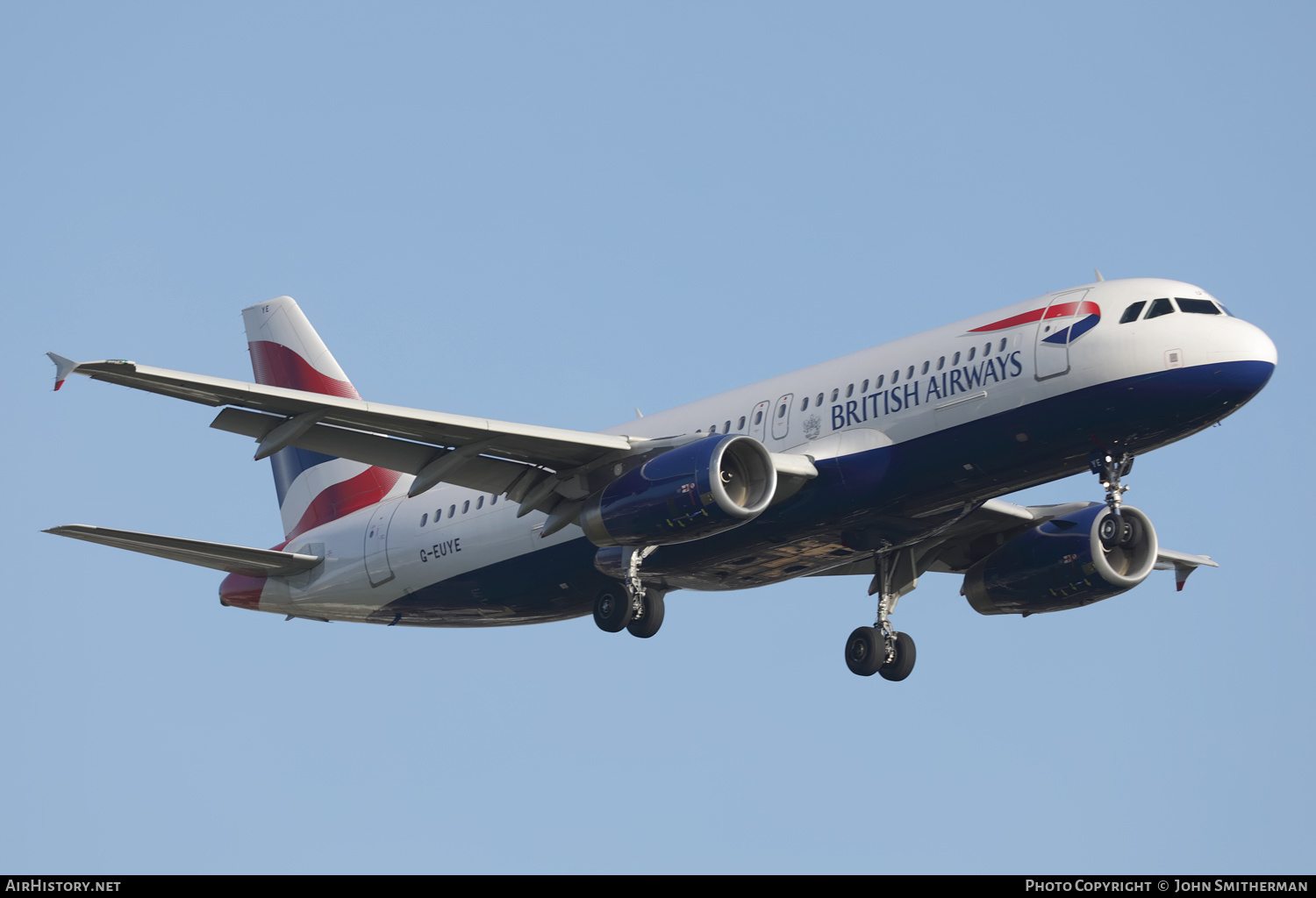 Aircraft Photo of G-EUYE | Airbus A320-232 | British Airways | AirHistory.net #355944