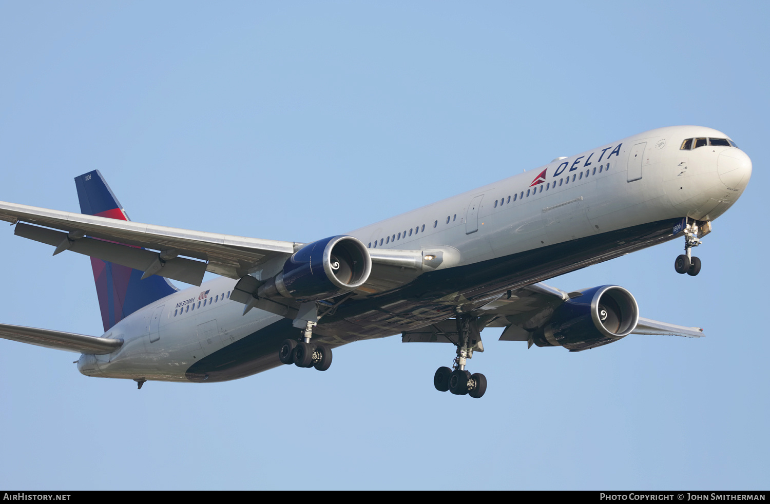 Aircraft Photo of N830MH | Boeing 767-432/ER | Delta Air Lines | AirHistory.net #355953