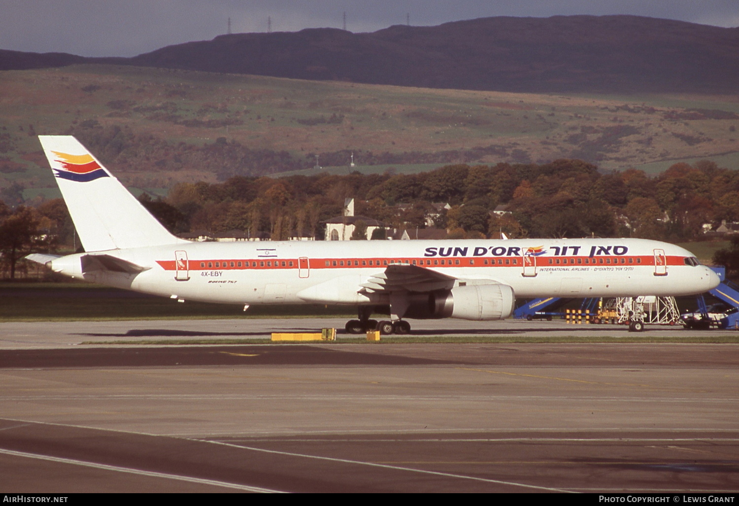 Aircraft Photo of 4X-EBY | Boeing 757-27B | Sun d'Or International Airlines | AirHistory.net #355965