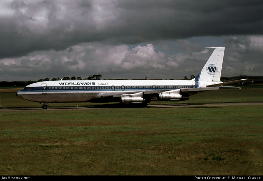 Aircraft Photo of C-GFLG | Boeing 707-365C | Worldways Canada | AirHistory.net #355969