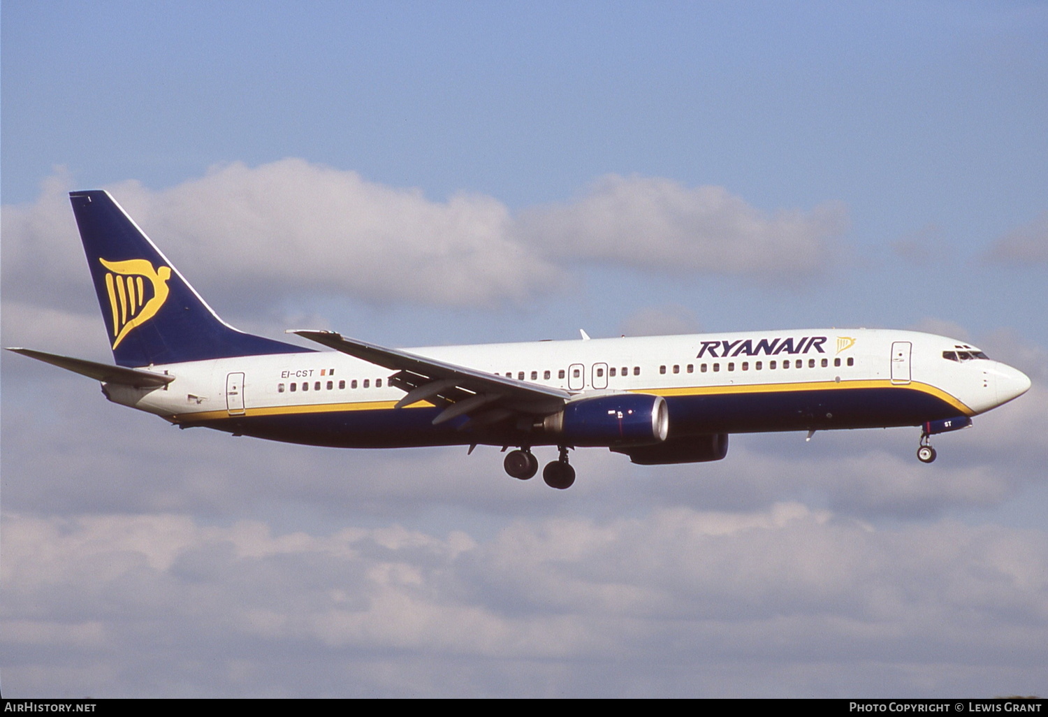 Aircraft Photo of EI-CST | Boeing 737-8AS | Ryanair | AirHistory.net #355971