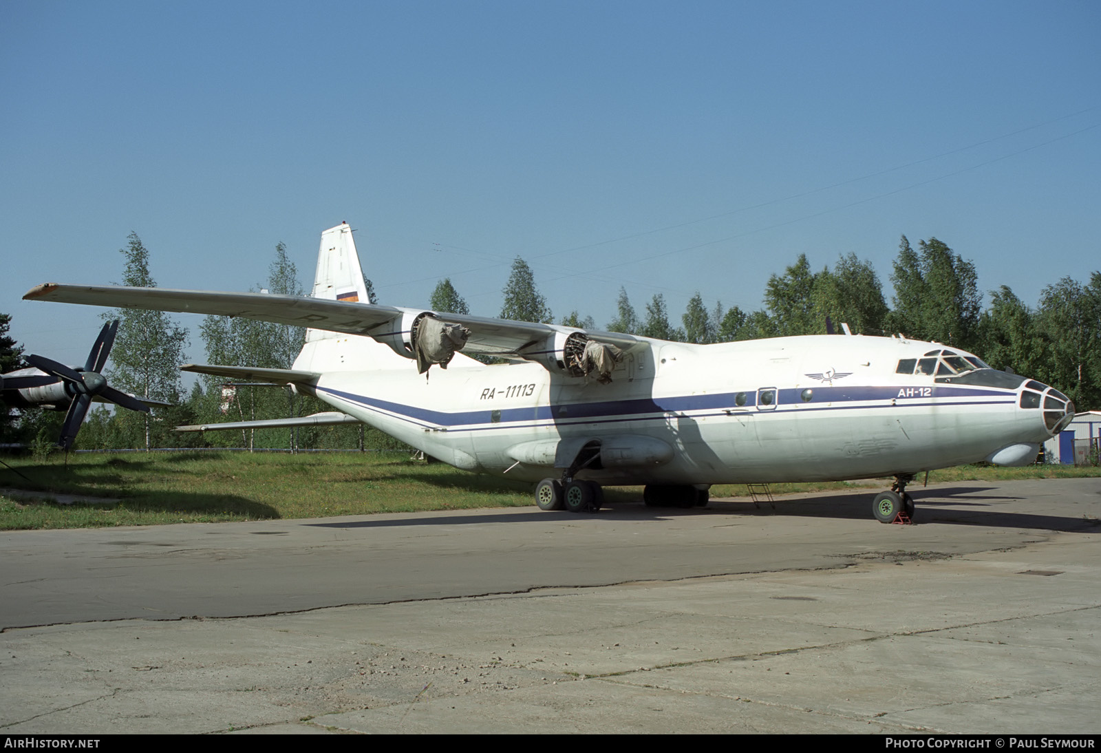 Aircraft Photo of RA-11113 | Antonov An-12B | Aeroflot | AirHistory.net #355979