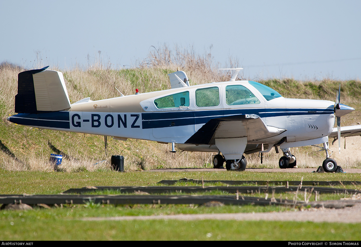 Aircraft Photo of G-BONZ | Beech V35B Bonanza | AirHistory.net #355980