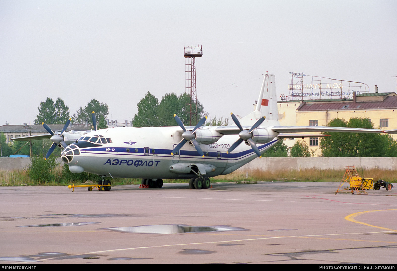 Aircraft Photo of CCCP-11123 | Antonov An-12B | Aeroflot | AirHistory.net #356016