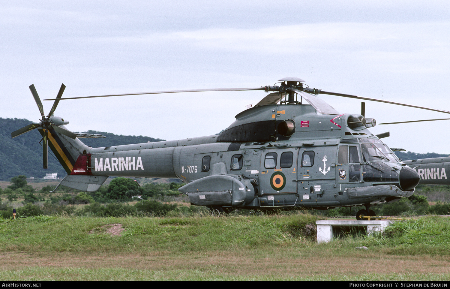 Aircraft Photo of N-7076 | Eurocopter UH-14 Super Puma (AS-532M1) | Brazil - Navy | AirHistory.net #356024