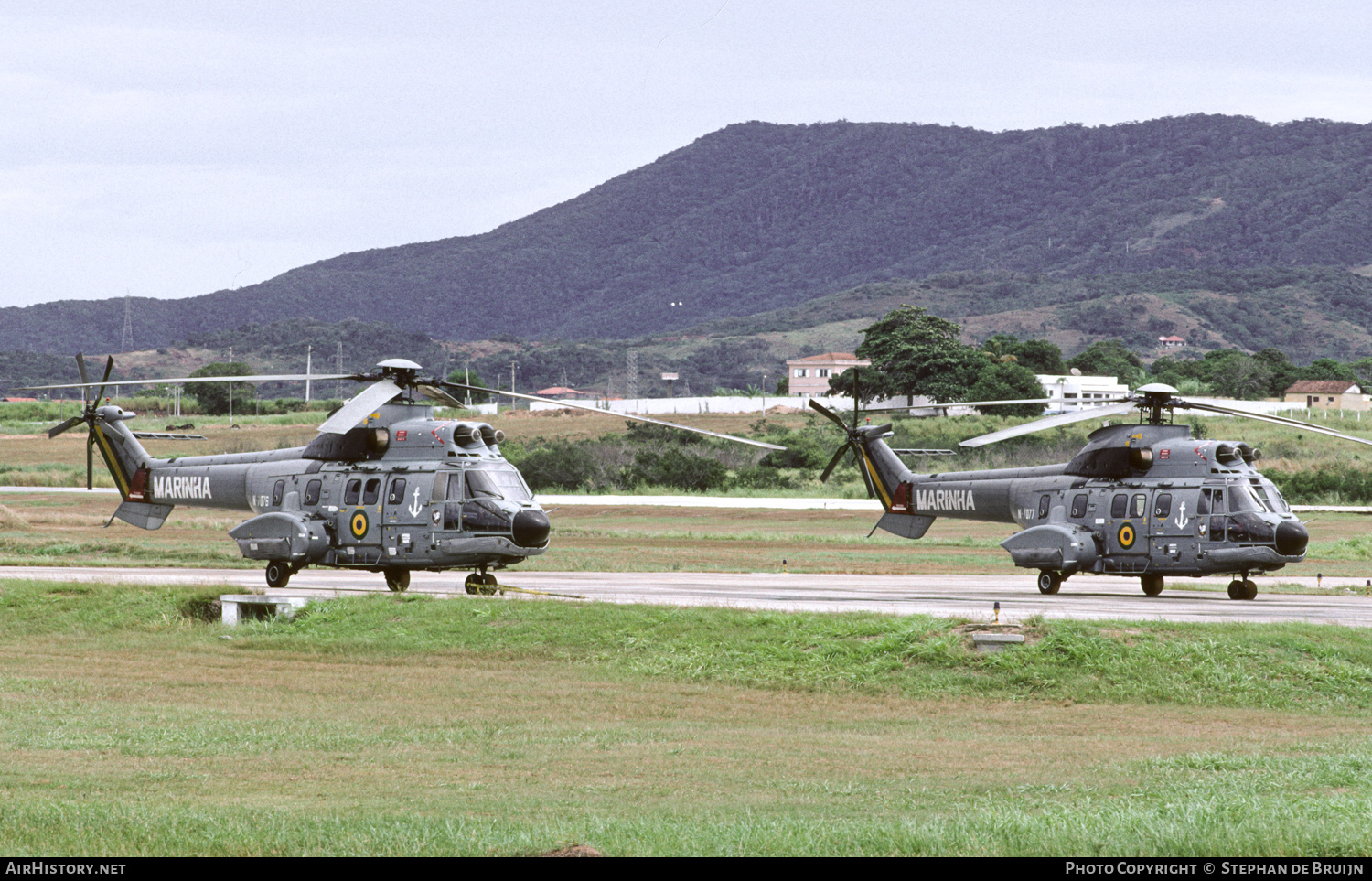Aircraft Photo of N-7077 | Eurocopter UH-14 Super Puma (AS-532M1) | Brazil - Navy | AirHistory.net #356028