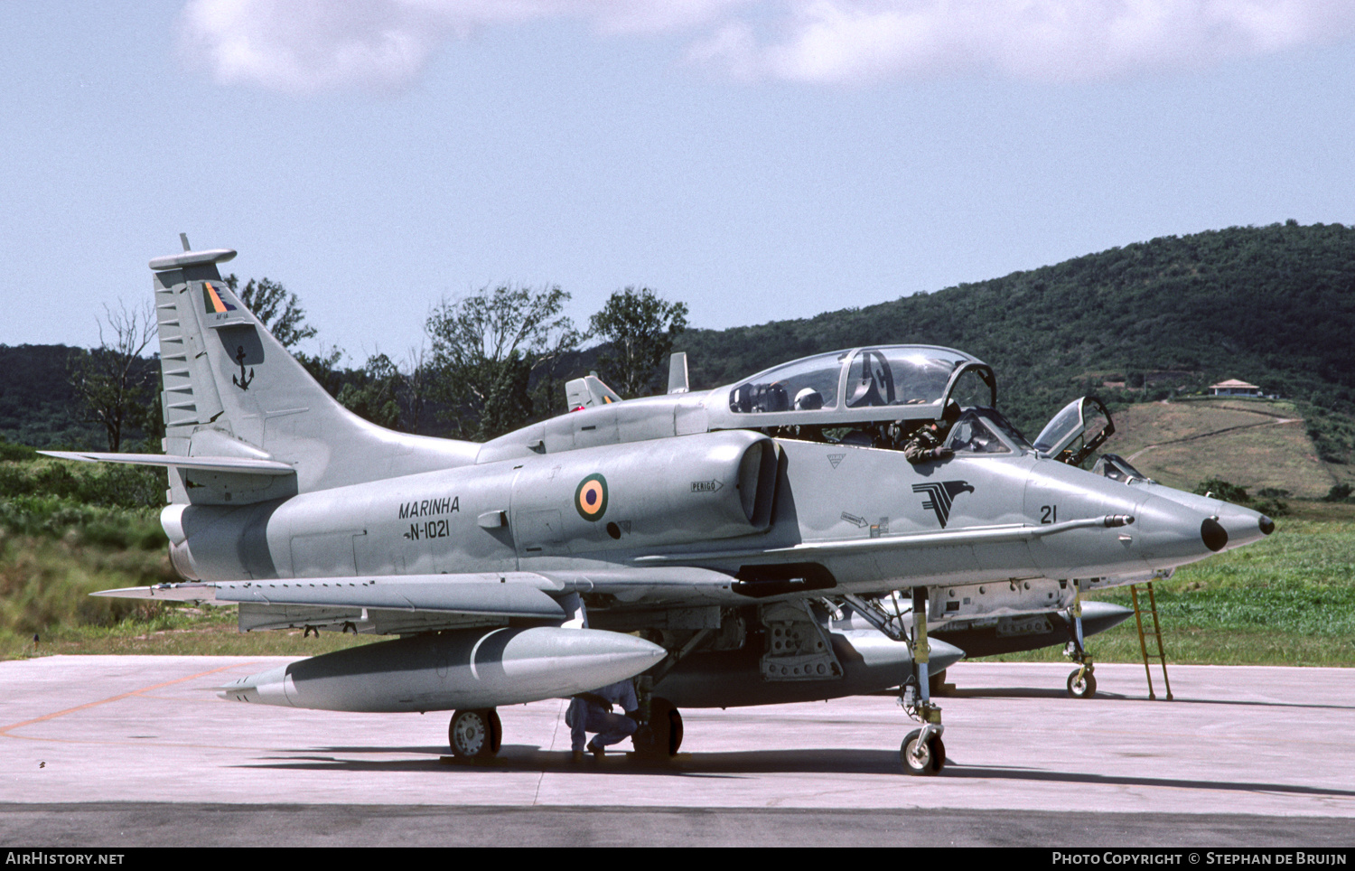 Aircraft Photo of N-1021 | McDonnell Douglas AF-1A | Brazil - Navy | AirHistory.net #356036