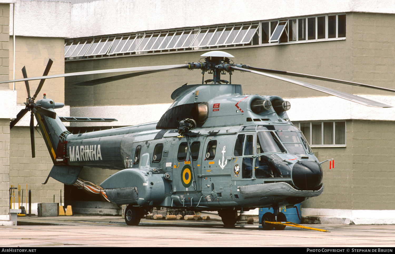 Aircraft Photo of N-7073 | Aerospatiale UH-14 Super Puma (AS-332F1) | Brazil - Navy | AirHistory.net #356045