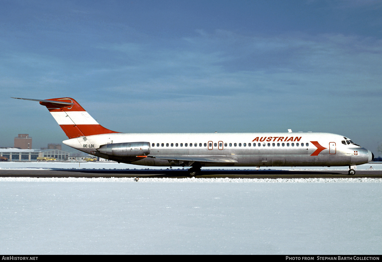 Aircraft Photo of OE-LDI | McDonnell Douglas DC-9-32 | Austrian Airlines | AirHistory.net #356052