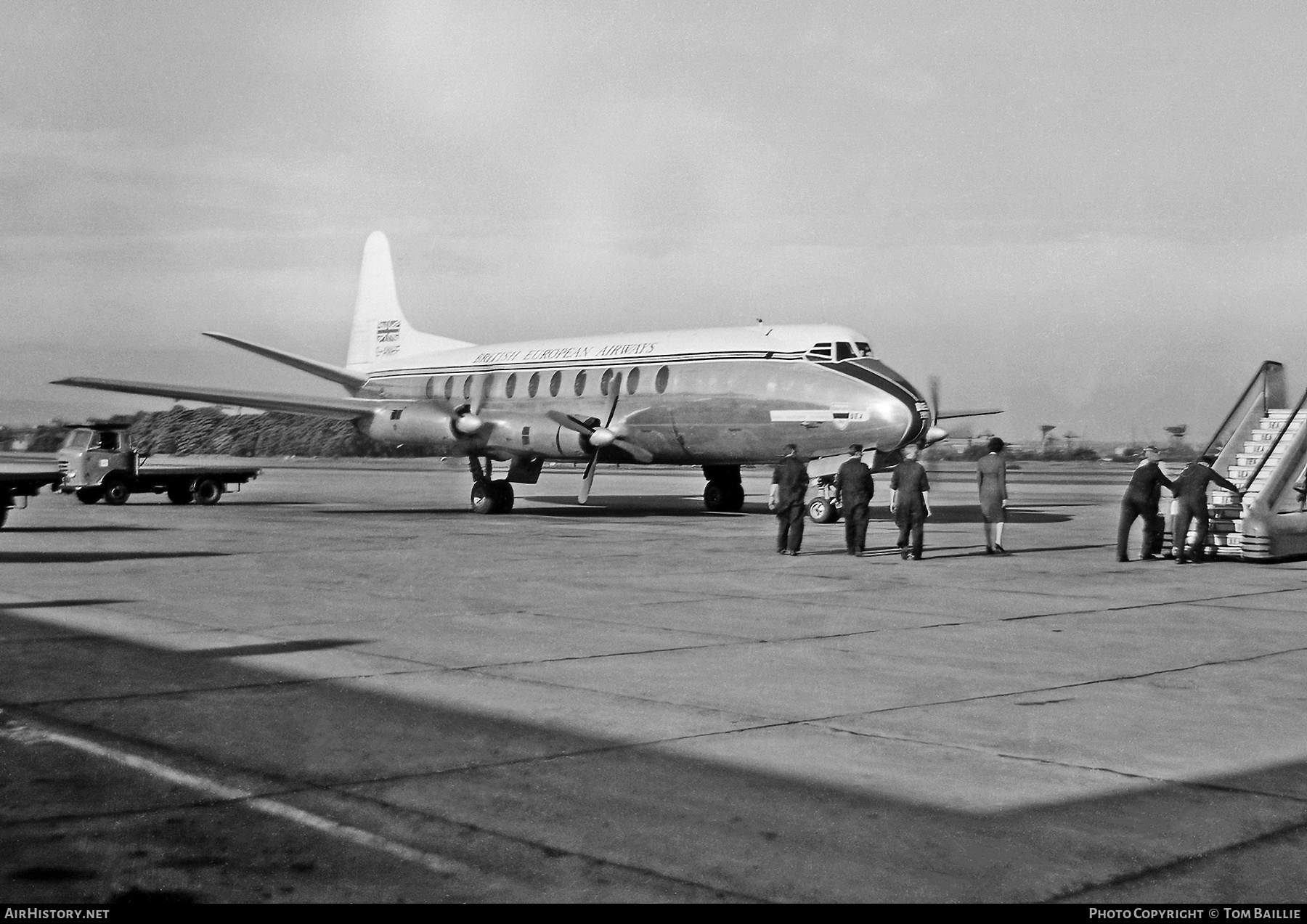 Aircraft Photo of G-ANHF | Vickers 701 Viscount | BEA - British European Airways | AirHistory.net #356054