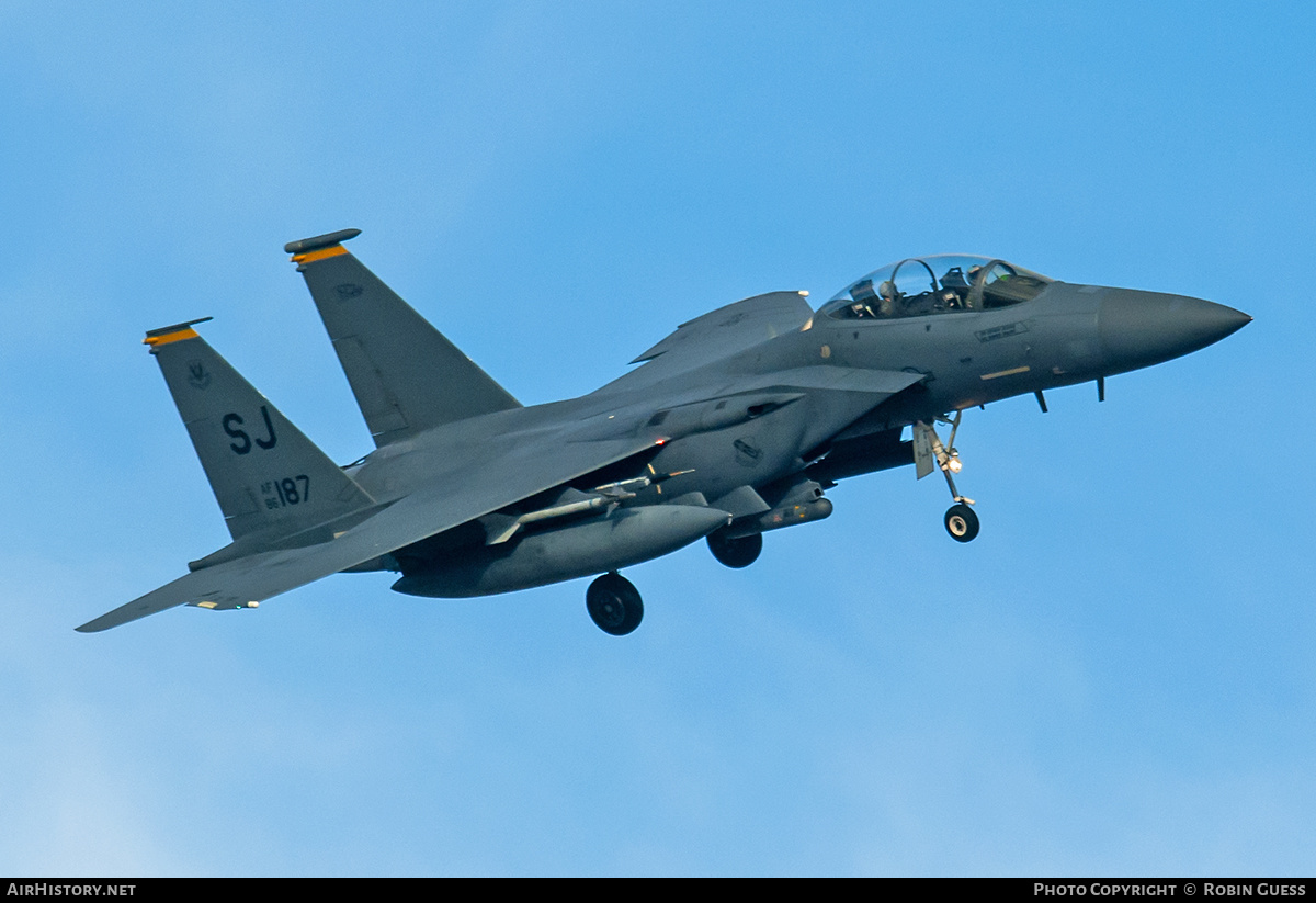 Aircraft Photo of 86-0187 / AF86187 | Boeing F-15E Strike Eagle | USA - Air Force | AirHistory.net #356057