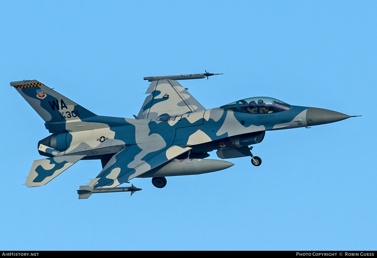 Aircraft Photo of 84-1301 / AF84-301 | General Dynamics F-16C Fighting Falcon | USA - Air Force | AirHistory.net #356071