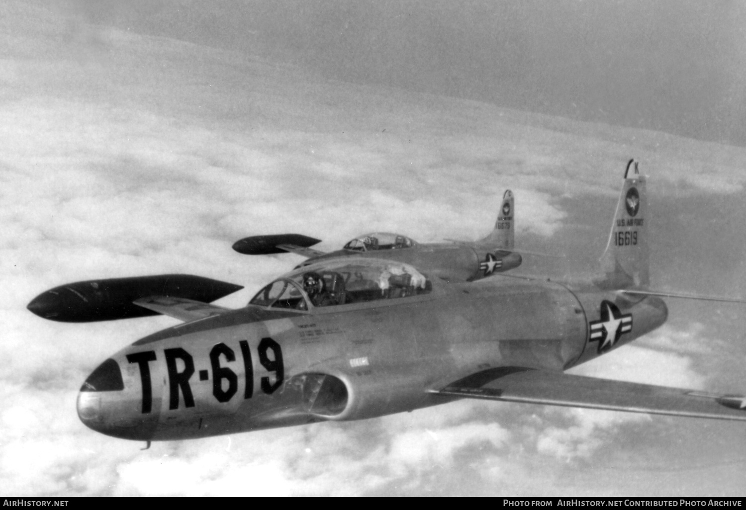 Aircraft Photo of 51-6619 / 16619 | Lockheed T-33A | USA - Air Force | AirHistory.net #356108