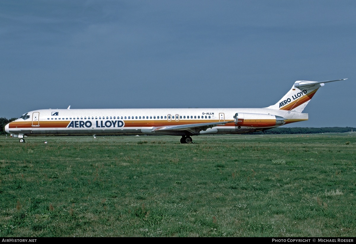 Aircraft Photo of D-ALLN | McDonnell Douglas MD-83 (DC-9-83) | Aero Lloyd | AirHistory.net #356121