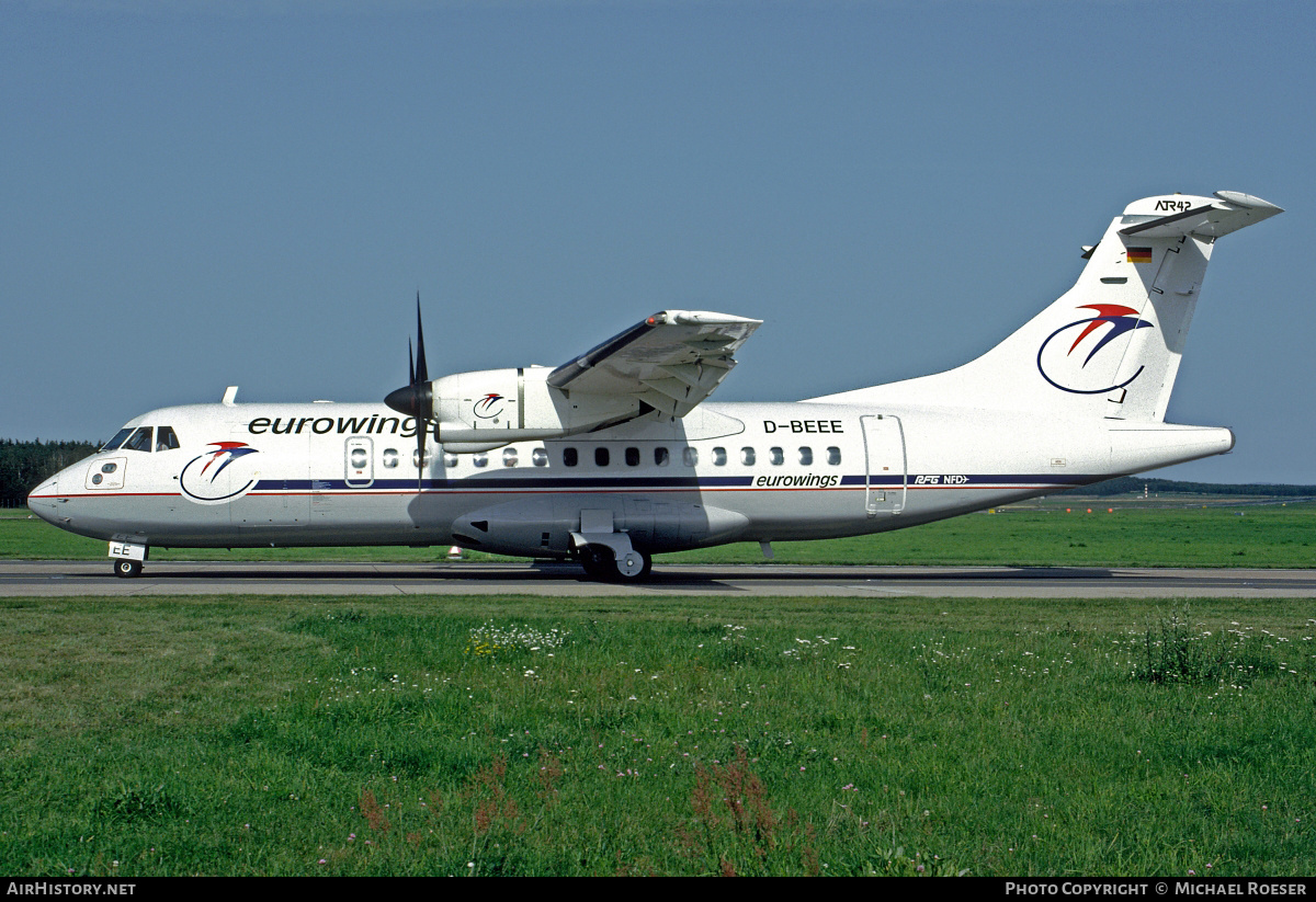 Aircraft Photo of D-BEEE | ATR ATR-42-320F | Eurowings | AirHistory.net #356143